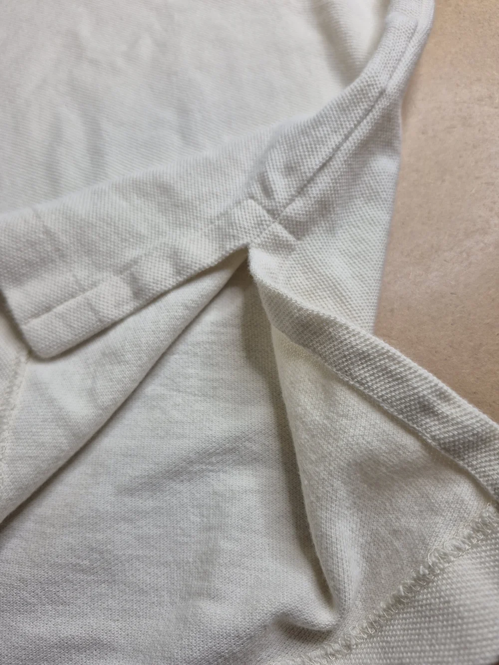 Polo by Ralph Lauren Cream Long-Sleeve Polo Shirt 4650/4